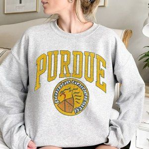 Retro Distressed Purdue university y2k Basketball Unisex Sweatshirt shirt